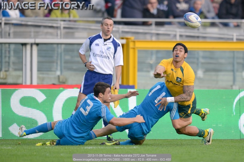 2013-11-09 Torino - Italia-Australia 2372 Joe Tomane.jpg